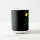 Palmbomen met Sun Coffee-Mok Magische Mok (Midden)