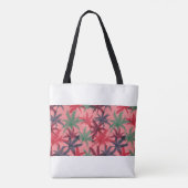 Palmbomen naadloos draagtas (Achterkant)