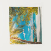 Palmbomen op de zon wandkleed (Voorkant)