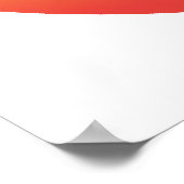 Palmbomen op het symbool Sunset Yin Yang Poster (Hoek)