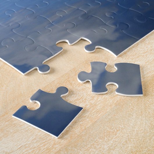 Palmbomen op Mauritius. Legpuzzel (Zijkant)