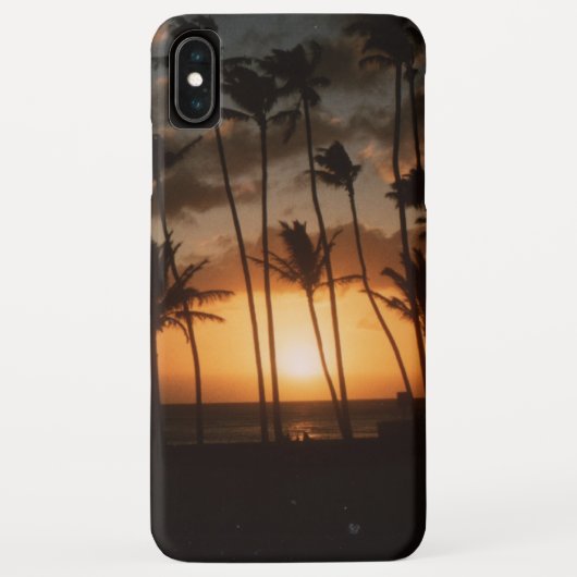 Palmbomen op zonsondergang Case-Mate iPhone case (Achterkant)