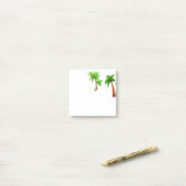 Palmbomen Post-it® Notes (Op bureau)