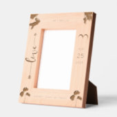 Palmbomen Romantisch strand bruiloft Lijst Gegraveerde Lijstjes (Links)