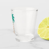 Palmbomen Shot Glas (Rechts)