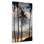 Palmbomen Silhouettes in Hawaii Klembord (Rechts)