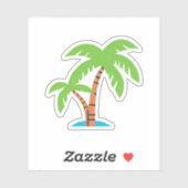 Palmbomen Sticker (Vel)