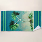 Palmbomen Strandlaken (Voorkant)