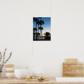 Palmbomen Sunrise Destin Florida Poster (Keuken)