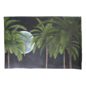 palmbomen tegen de maan kussensloop (Voorkant)