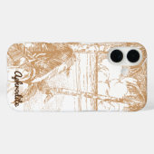  Palmbomen Tropische Strandetsen Bewerkbaar Case-Mate iPhone Case (Achterkant (horizontaal))
