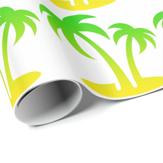 Palmbomen Verpakkingspapier Cadeaupapier (Rol Hoek)