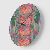 Palmboom Abstract Grote Klok (Hoek)