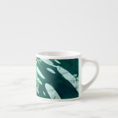 Palmboom Blad Espresso Mok (Rechts)