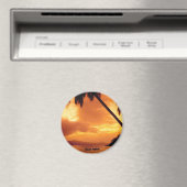 Palmboom boven water magneet (Insitu (Vaatwasser))