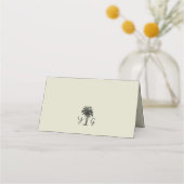  palmboom bruiloft receptie tafel (Achterkant)