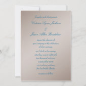 Palmboom bruiloft uitnodigingen (Achterkant)