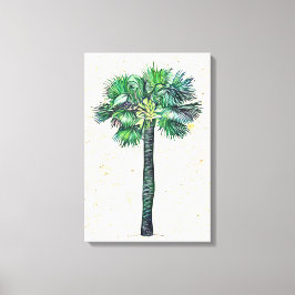 Palmboom Canvas Afdruk