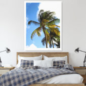 Palmboom canvasprint canvas afdruk (Insitu (Slaapkamer))