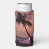 Palmboom en strandstralen (Seltzer Voorkant)