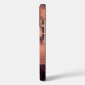 Palmboom en strandstralen Case-Mate iPhone case (Achterkant / Links)