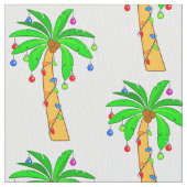 Palmboom gedecorbeerd voor Kerstmis Stof (Close Up)