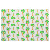 Palmboom gedecorbeerd voor Kerstmis Stof (Fat Quarter)