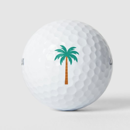 Palmboom Golfballen (Voorkant)