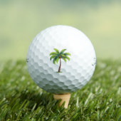 Palmboom Golfballen (Insitu Shirt)