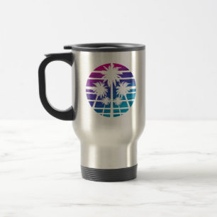 Palmboom Hawaiaanse strand zomer vakantie Reisbeker