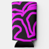 Palmboom in roze koeler (Achterkant)