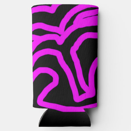 Palmboom in roze koeler (Achterkant)