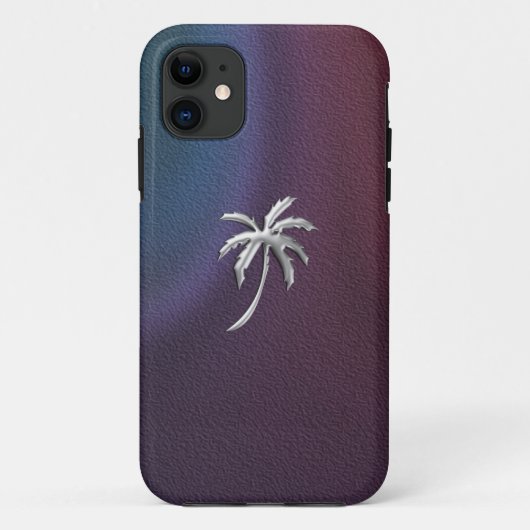 Palmboom iPhone 5 Hoesje (Achterkant)