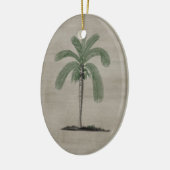  palmboom keramisch ornament (Links)