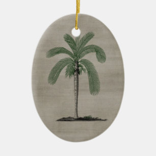  palmboom keramisch ornament