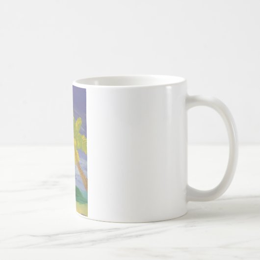 Palmboom Koffiemok (Rechts)