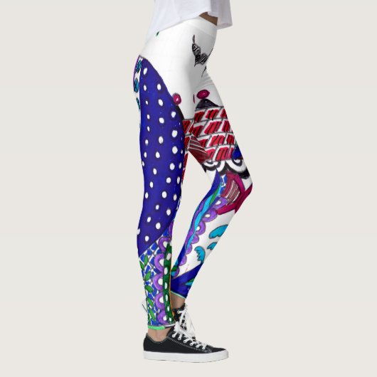 Palmboom Leggings (Rechts)