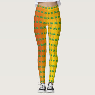 Palmboom Leggings vrouwen