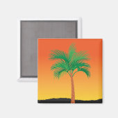 Palmboom Magnet Magneet (Voorkant / Achterkant)
