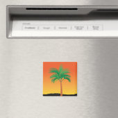 Palmboom Magnet Magneet (Insitu (Vaatwasser))