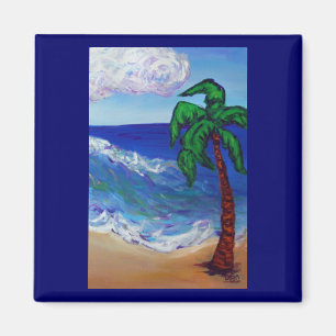 Palmboom Magnet Magneet