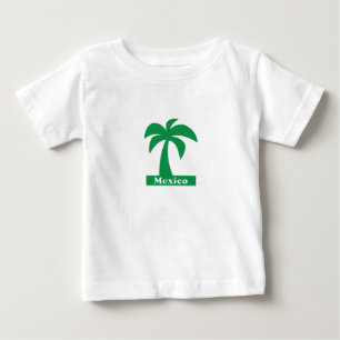 Palmboom (Mexicaanse Vacatie) - Baby Fine Jersey T