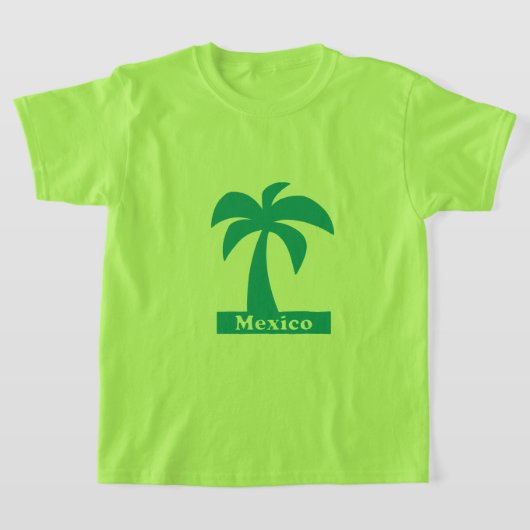 Palmboom (Mexicaanse Vacatie) - Kinderen Basic T-S T-shirt (Laagn)