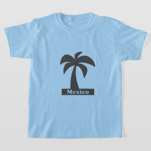 Palmboom (Mexicaanse Vacatie) - Kinderen Basic T-S T-shirt