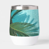 Palmboom over het water (Achterkant)