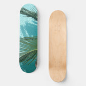 Palmboom over het water skateboard (Voorkant)
