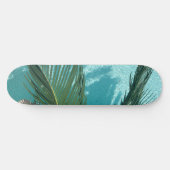 Palmboom over het water skateboard (Horizontaal)