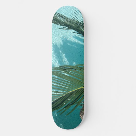 Palmboom over het water skateboard (Voorkant)