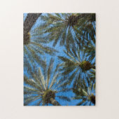 Palmboom Paraplu Legpuzzel (Verticaal)