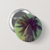 Palmboom Ronde Button 5,7 Cm (Voorkant /achterkant)